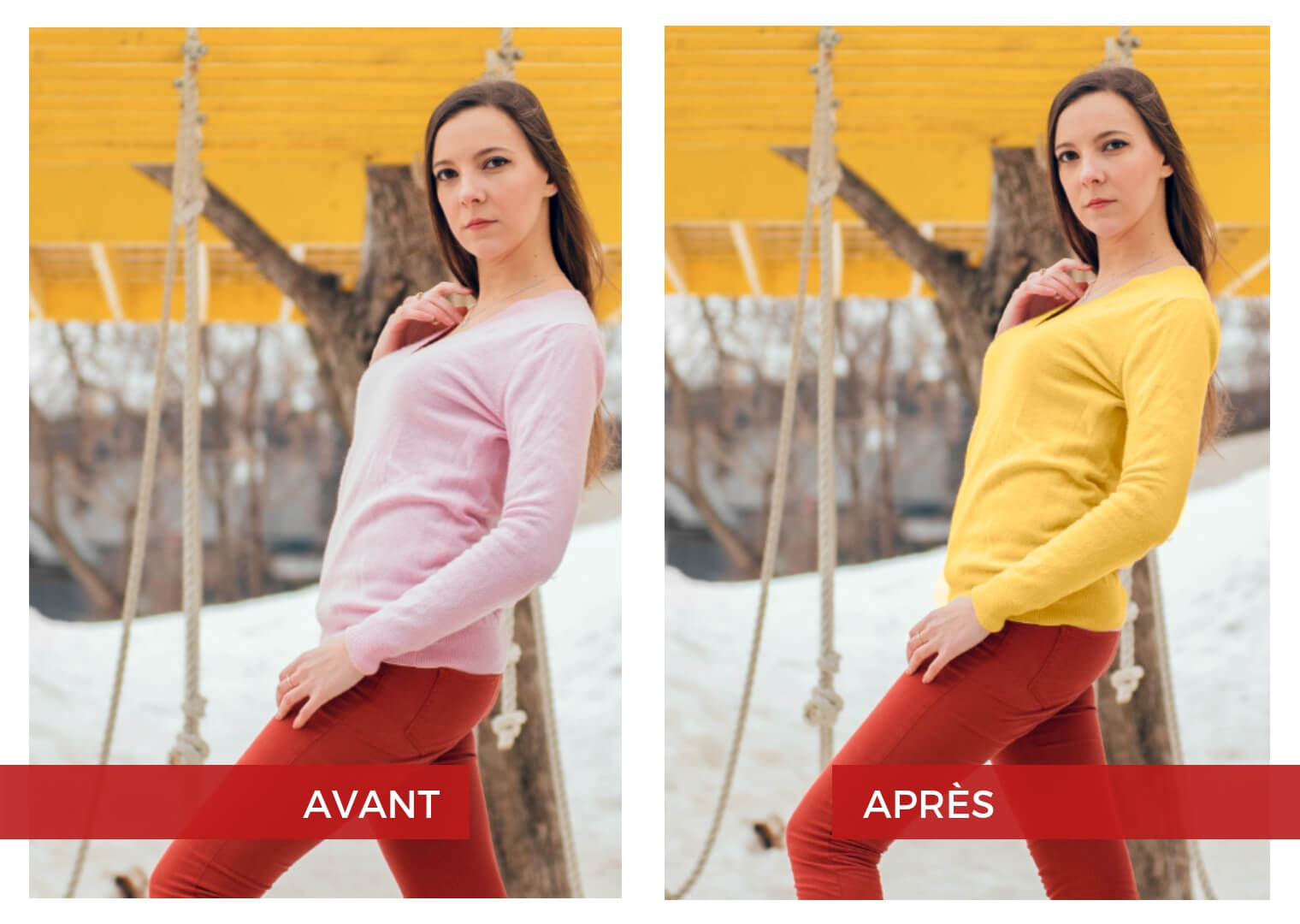 Comment changer la couleur des vêtements dans Photoshop - Joannie Therrien